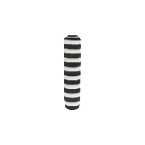Filet brise-vue anthracite et blanc 1,2x25 m PEHD 75 g-m² (1/5)
