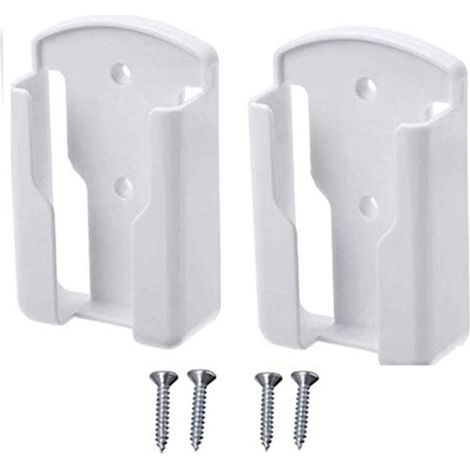 Lot de 2 supports muraux pour télécommande pour TV et système de climatisation (1/4)
