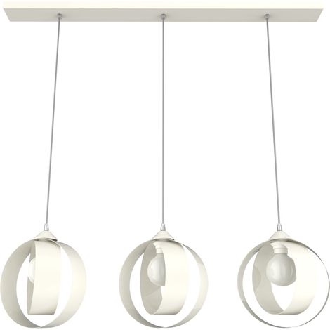 NUCLEO LÁMPARA DE TECHO LINEAL 3 LUCES MONOCOLOR BRILLO (1/3)