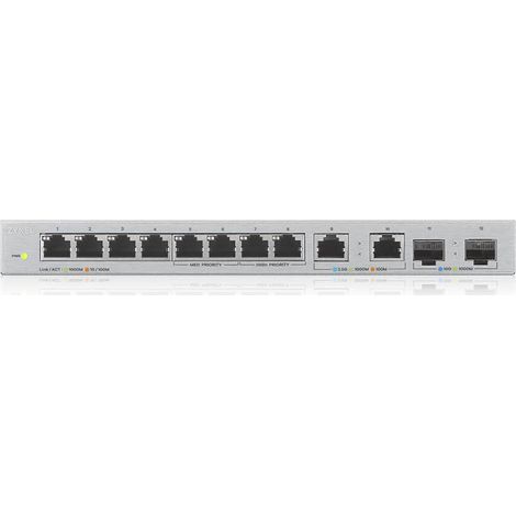 Zyxel XGS1010-12-ZZ0102F Netzwerk-Switch Unmanaged Gigabit Ethernet (10/100/1000) Grau (1/4)