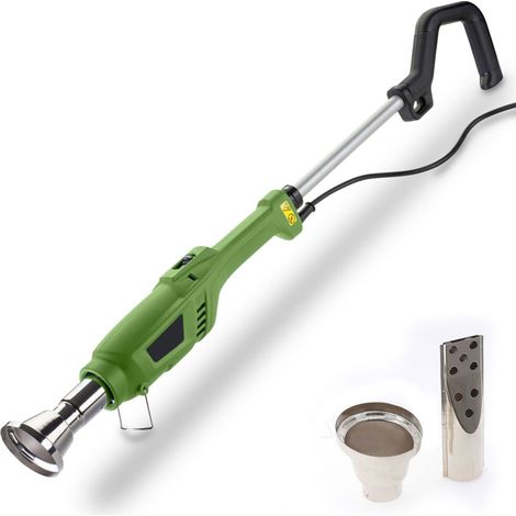 Désherbeur thermique électrique 2000W – 2 embouts à flamme – 2 niveaux de température jusqu'à 650°C – Poignée ergonomique 1m – Kz Garden (1/5)