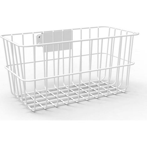 Compulocks Cesta blanca para carro rodante 33x19x17 cm (1/3)