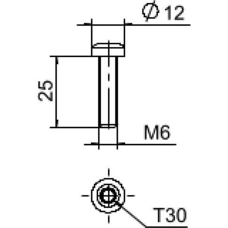 OBO Bettermann Flachkopfschraube FKS M6x25 A2 100 Stk