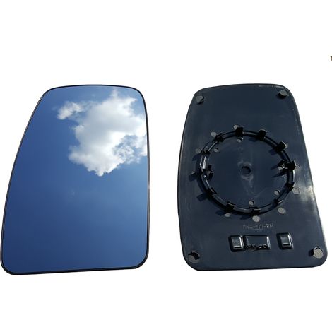 Inserto de espejo izquierdo calefactable para Movano 2004-2010 (1/2)