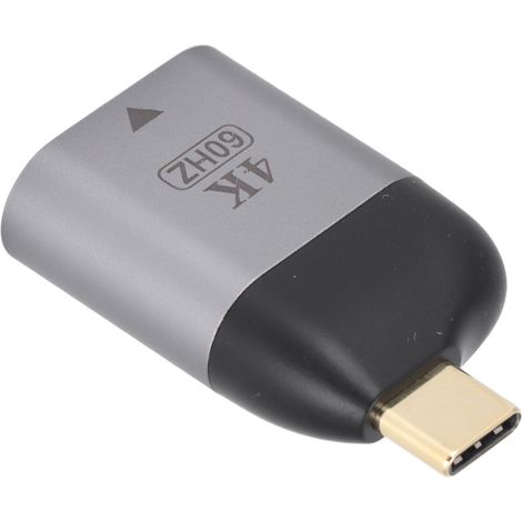 Adaptateur USB-C vers HDMI 4K 60Hz en Aluminium - Convertisseur Vidéo Haute Définition pour MacBook et Tablettes (1/5)