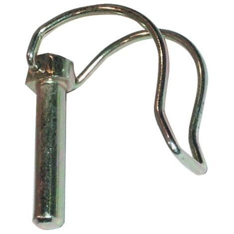Goupille demi-lune 10x60mm zinguée – Acier galvanisé pour motoculteurs Iseki et Honda – Fixation robuste pour terrains accidentés – Gopart