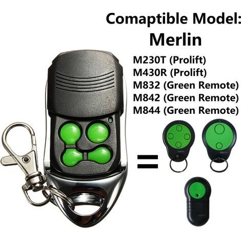 Télécommande et récepteur pour porte de garage, accessoire de commande automatique (1/5)