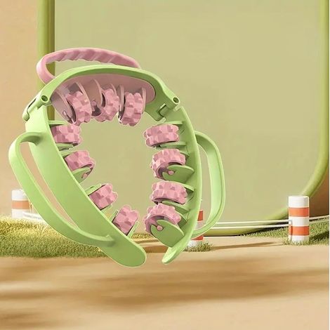 Masajeador de rodillos circular multifuncional, masajeador de cuello, masajeador de piernas, entrenador muscular del suelo pélvico para yoga (1/5)