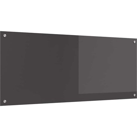 Protection de cuisine Gris foncé 120 x 50 x 0,6 cm verre trempé CFW27832 (1/5)