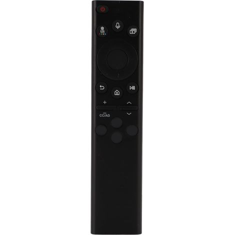 Ortviai Télécommande vocale rechargeable solaire et USB pour TV Samsung QN55S95BAFXZA, QN50Q80BAFXZX – ABS, 500 mAh (1/5)