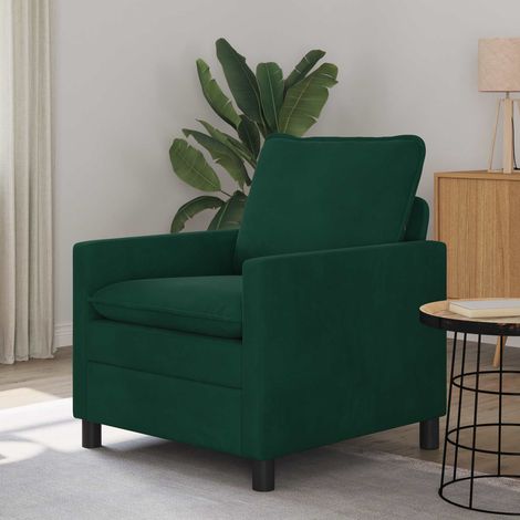 Sofá Verde oscuro 76 x 81 x 87,5 cm Terciopelo