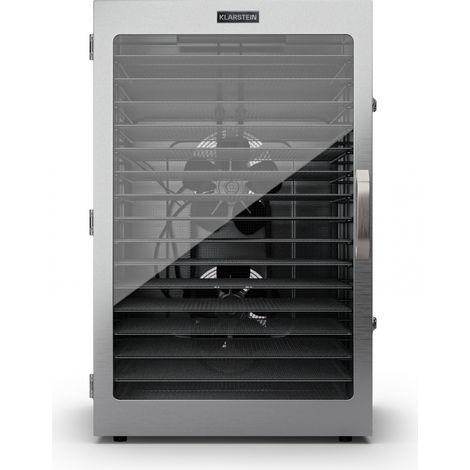 Klarstein Captain Jerky 160 deshidratador 1500W 30-90 °C temporizador 24h acero inoxidable