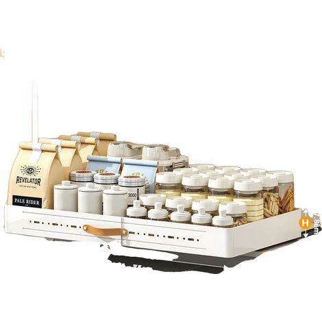 Organisateur de tiroir, Design extensible, Installation facile, Largeur 51-75cm (1/2)
