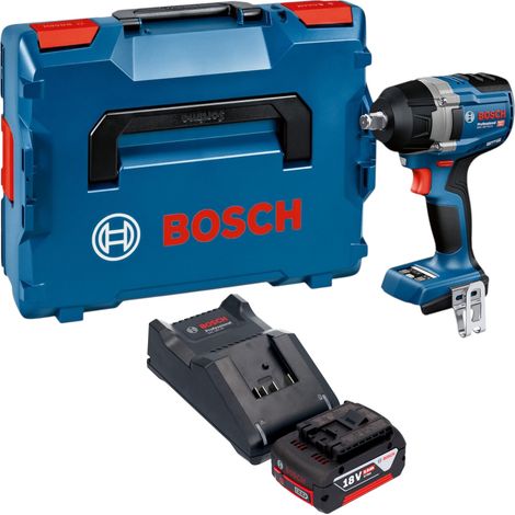 Bosch 06019L9001 GDS 18V-750 C Visseuse à percussion sans fil - sans batterie - sans chargeur + L-BOXX 136 (1/5)