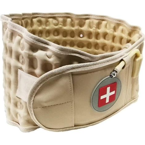 Ceinture de décompression physique pour le dos, ceinture de traction aérienne pour soulager les douleurs lombaires, soutien dorsal (1/4)