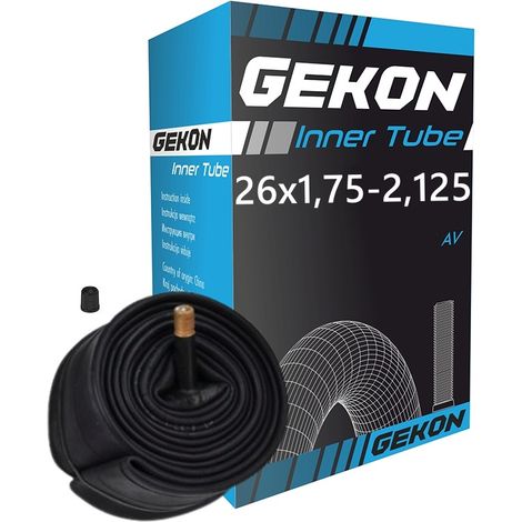Cámara de aire Gekon 26x1.75/1.95/2.0/2.125 AV coche (1/4)