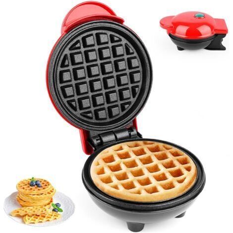 Mini gaufrier, gaufrier et crêpière Gaufre simple bulle chauffante double face classique (1/4)