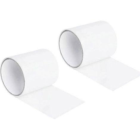 Wasserdichtes Klebeband für Schwimmbäder, zur Reparatur von Lecks, Löchern und Rissen in Rohren (weiß) (1/5)