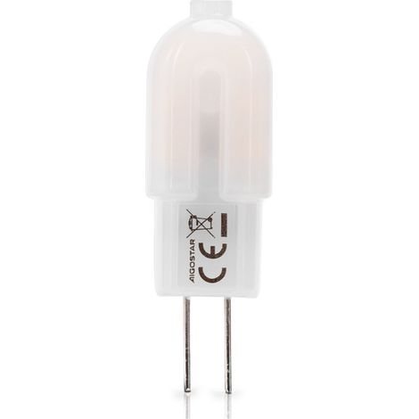 Lampadina Led G4 a Capsula 1,3W SMD opaca Bianco caldo 3000K Aigostar (1/4)