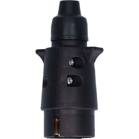 Presa per rimorchio in ottone a 7 pin da 12 V – Gancio di traino conforme agli standard europei per auto