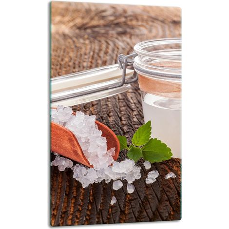 Glasplatte, Tischplatte, 30x52, Salz (1/5)