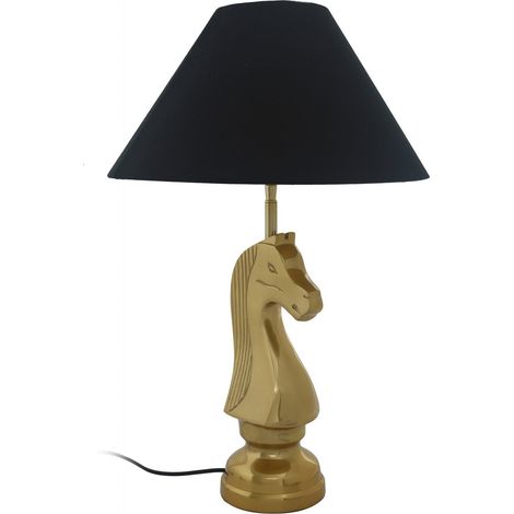 Lampe de table Bishop 125 - Noir et or (1/5)