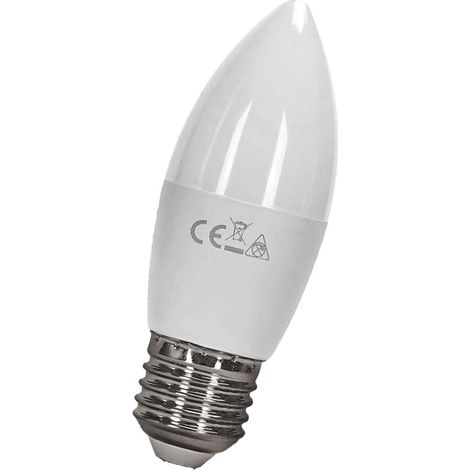 Ampoule LED C37 E27 10 W 4000 K, lumière neutre, idéale pour l'éclairage général et la décoration de la maison ou du bureau. (1/5)