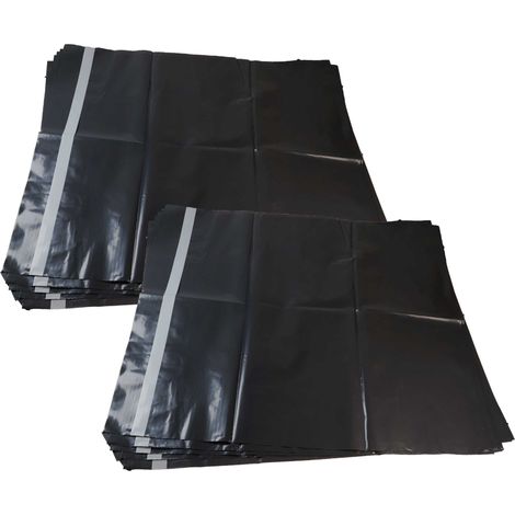 vhbw 10x bolsa reemplaza Nilfisk 302001480 para aspiradora - polietileno, 78,0 cm x 70,0 cm negro (1/4)