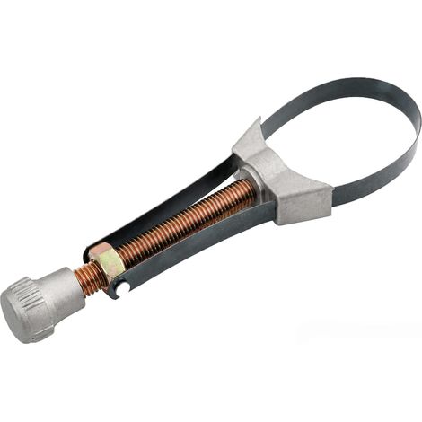 Clé à Filtre à Huile Réglable, Outil de Retrait Polyvalent pour Voiture, Moto et Camion – Sangle en Aluminium Antidérapante pour Objets Cylindriques de 60mm à 120mm, Robuste et Ergonomique (1/5)