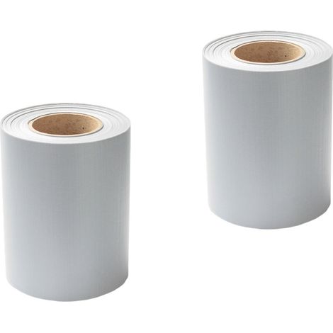 SWANEW Strisce privacy, PVC, strisce paravento, tappeto a doppia asta 70mx 2 grigio chiaro (1/5)
