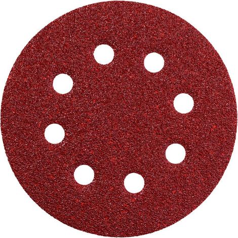 Metabo - Carta abrasiva per legno e metallo P120, diametro 125 mm, 25 pz 631587000