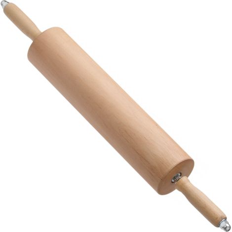Rodillo de madera con rodamientos de bolas, diámetro 90 x 667 mm (1/2)