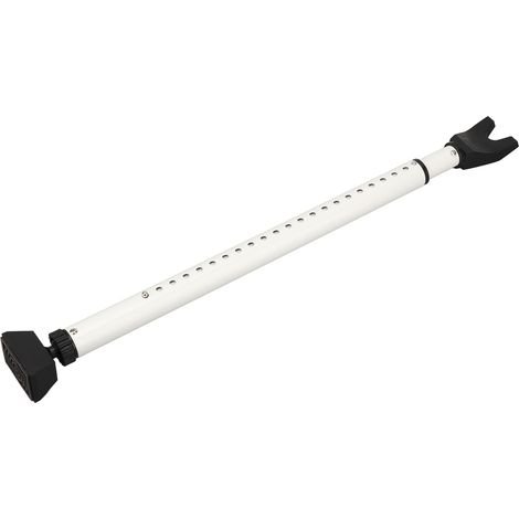 Barre de sécurité de porte avec verrou anti-soulèvement, coulissante et réglable, universelle pour maison, appartement, école, hôtel. (1/5)