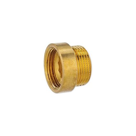 Messing Gewindefitting-Hahnverlängerung 3/4'' x 10 mm (1/4)