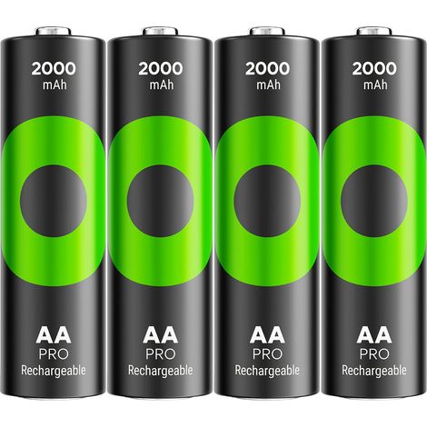 GP ReCyko Pro Mignon (AA)-Akku NiMH 2000 mAh 1.2 V 4 St. (1/3)