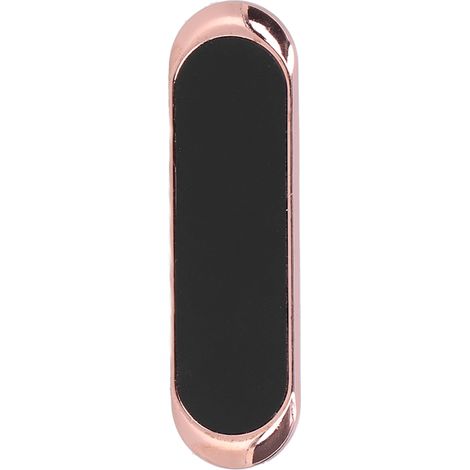 Support magnétique pour téléphone, rotation 360°, fixation sur tableau de bord, compatible Samsung Galaxy, rose doré (1/5)
