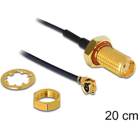 Delock cable de antena sma hembra para instalaciÓn  mhf /u.fl-lp-068 kompatibler
