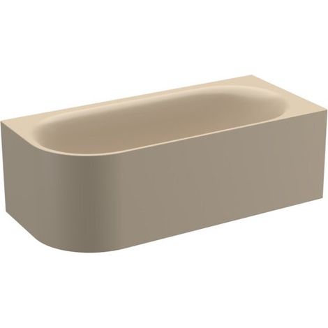 BETTE 3435-424CELVS baignoire angle forme spéciale Lux ovale V (1/2)