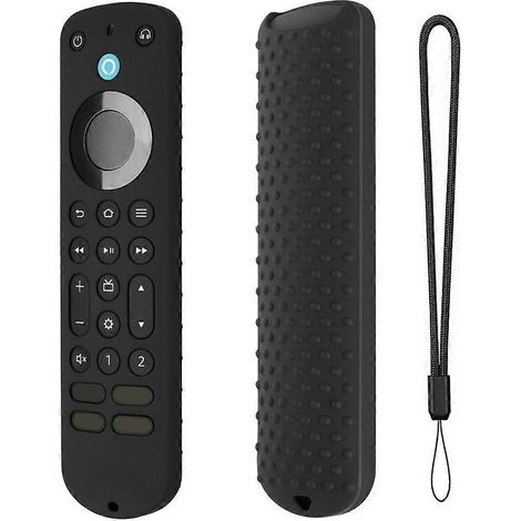 Hülle für Alexa-Sprachfernbedienung, rutschfest, flexibel, stoßfest und schlagfest. (1/4)