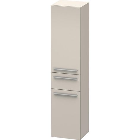 X-LARGE mobile 358x400x1760mm apertura sinistra tortora