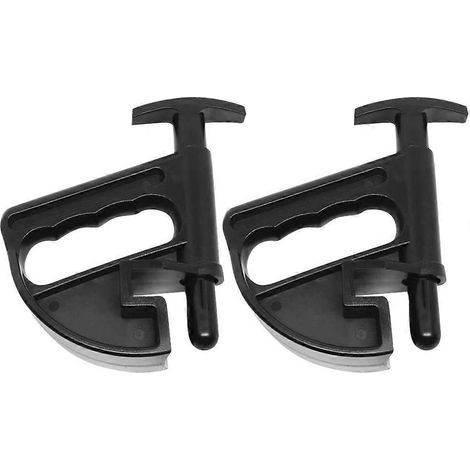 Outil de démontage de jantes pour pneus de voiture (lot de 2)-16X13CM-Black (1/2)