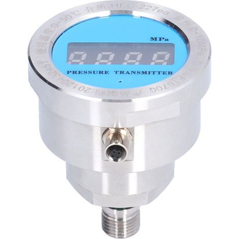 Capteur de pression numérique LEFOO 0-10Mpa, transmetteur avec sortie RS485, filetage M10x1, pour mesure et surveillance industrielle (1/5)