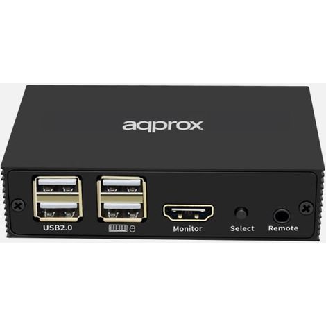 Conmutador KVM HDMI y USB de 2x1 4K/30Hz (38402160)