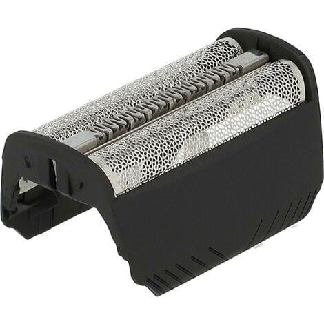 vhbw 1x grille de rasoir double avec cadre remplacement pour Braun 30B, 30B Multi pour rasoir, noir (1/4)