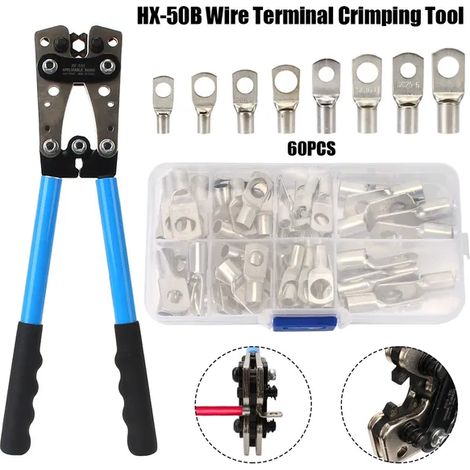 Terminal en cuivre de nez SC60PCS + Pinces set (1/5)