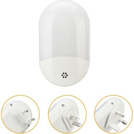 Veilleuse [2-Pack], Veilleuse LED murale automatique Plug and Play avec capteur crépusculaire, Veilleuse pour enfants pour chambre d'enfant, salon, garage, salle de bain et couloir (1/5)
