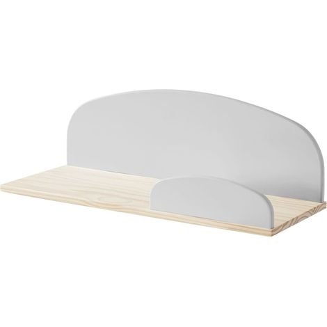 Vipack Wandregal Kiddy 65 cm Holz Grau (1/2)