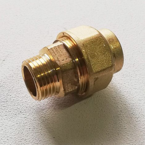 Raccordo niples m in ottone 40x1+1/4 (1/2)