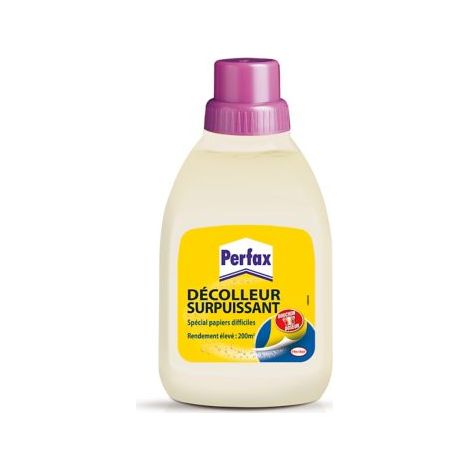 Perfax Décolleur Surpuissant pour tous types de papiers peints - Bidon de 500ml
