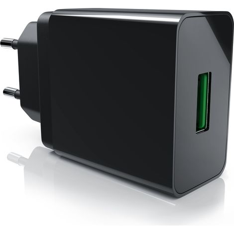 Aplic USB-Ladegerät 3000 mA, Quick Charge 3.0 USB-Ladegerät 1x USB A QC 3.0 Port / max. 3A über QC (1/5)